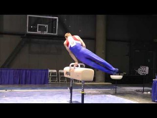 Ellis Mannon - Pommel Horse - 2011 Winter Cup Challenge Day 1