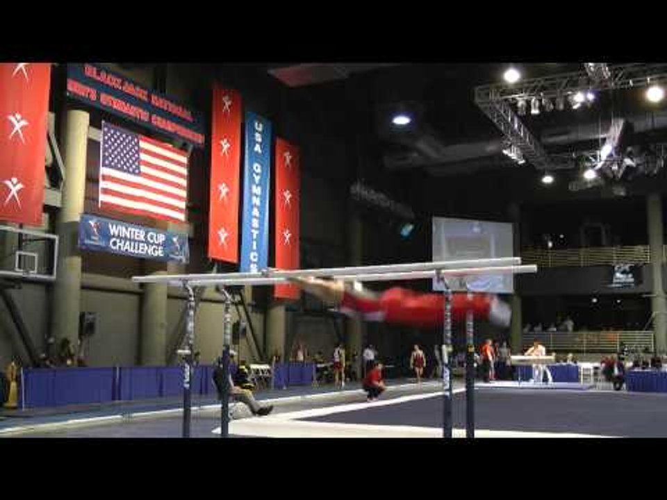 CJ Maestas - Parallel Bars - 2011 Winter Cup Challenge Finals