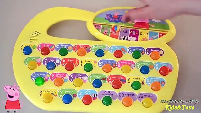 Peppa Pig Fun Phonics -Learn Phonics and Alphabet with Peppa Pig- Preschool learning toy