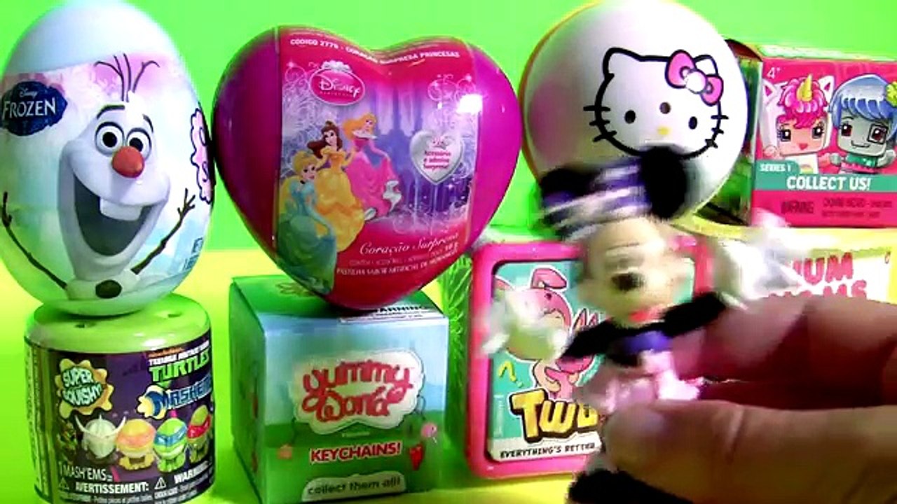 TOYS SURPRISE Num Noms Yummy World Shimmer & Shine using Disney Frozen Cash Register Toy