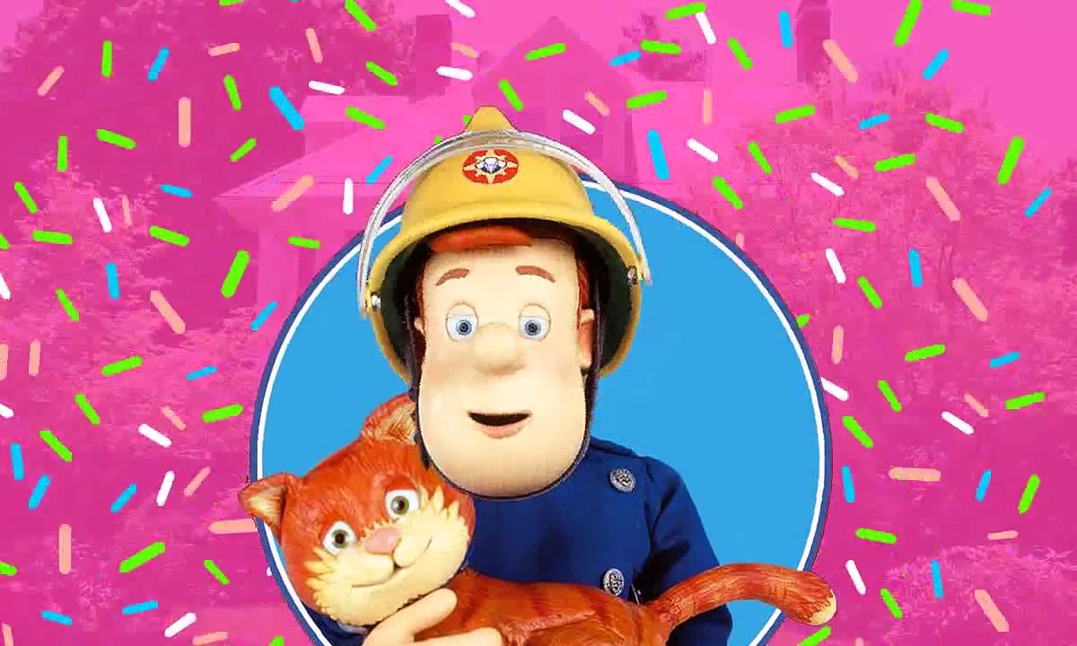 Happy Birthday Surprise from Trotro Teletubbies Fireman Sam Hello Kitty Elsa Thomas the Tank Engine
