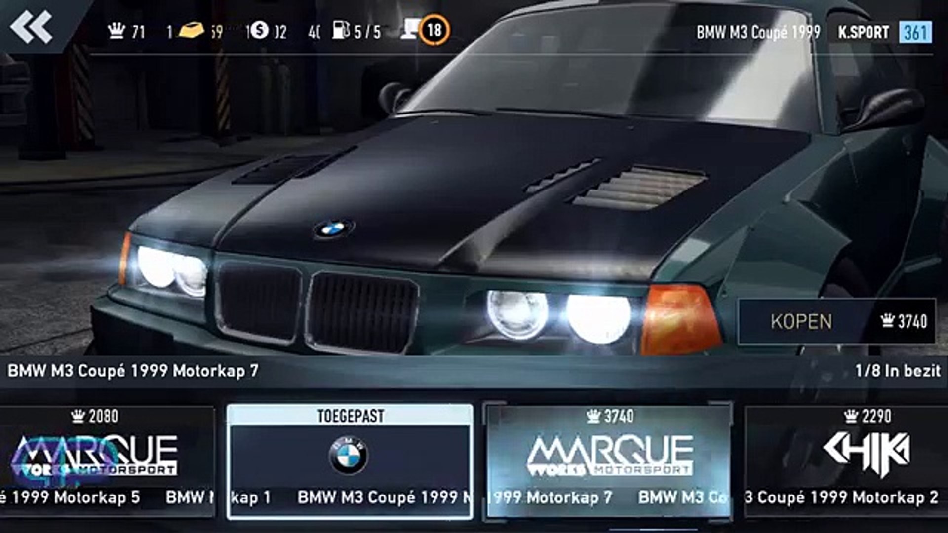 Need For Speed No Limits Bmw M3 Coupe 1999 Customisation Gameplay Android Ios Video Dailymotion