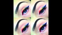 Make Up Tutorial - Rainbow Winged Eyeliner (LGBT, PRIDE & MLP) | emmajvb