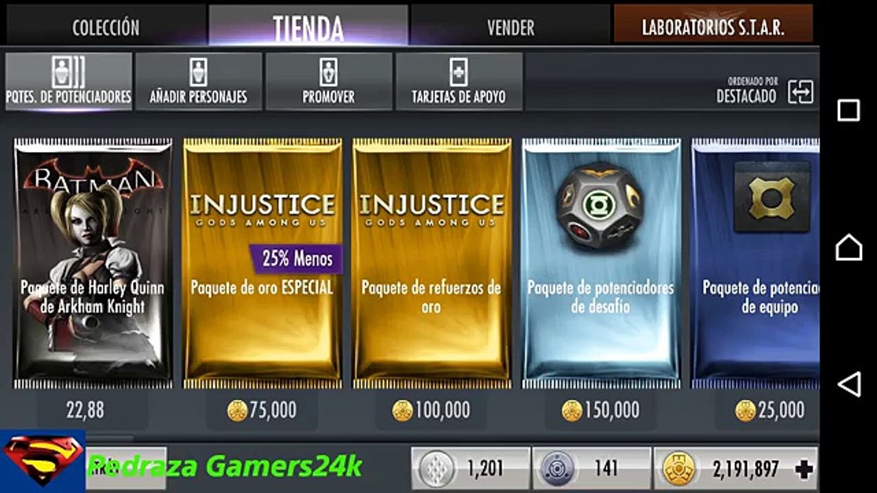 Truco de monedas Injustice Among Us Android 2016