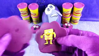 Play-Doh Surprise Egg Disney Pixar Movie Inside Out Fear