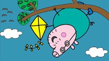 Peppa Pig Coloring Pages for Kids ► Peppa Pig Coloring Games ► Daddy Pig Up a Tree Coloring Book