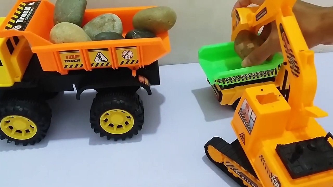 Excavator videos for children | Excavators videos for kids | Trucks videos for children