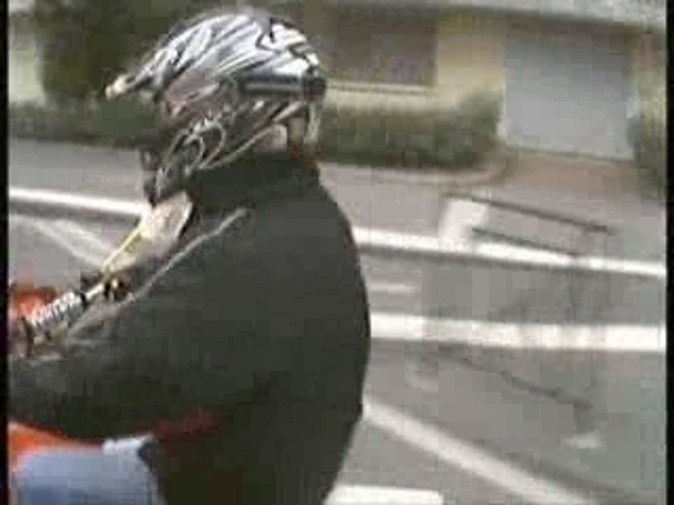 Rassemblement 4 nov. 50 scoots et motos (retour sur Portes)