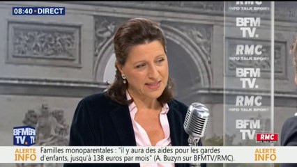 La ministre de la Santé annonce une augmentation de 30% de l’allocation de frais de garde pour les familles monoparentales @agnesbuzyn #BourdinDirect