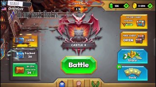 Castle Crush - Winning with NO TROOPS?!?!?!
