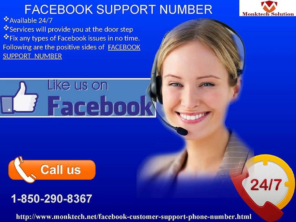 Dial Facebook Support Number @ 1-850-290-8367 In A Hassle-Free Way