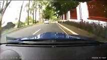 Ces fous du volant font la course en plein trafic avec leurs Subaru Impreza