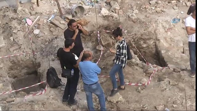 İnşaat Kazısından Tarihi Eser Kalıntıları