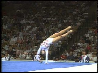 Jennie Thompson - Floor Exercise - 1996 Olympic Trials - Women - Day 1