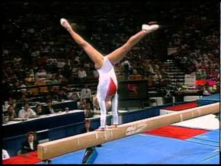 Jennie Thompson - Balance Beam - 1996 Olympic Trials - Women - Day 2