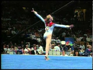 Katie Teft - Floor Exercise - 1996 Olympic Trials - Women - Day 2