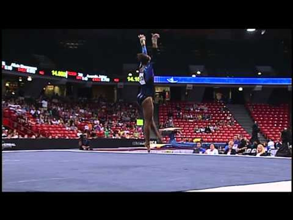 Kytra Hunter - Floor Exercise - 2010 CoverGirl Classic