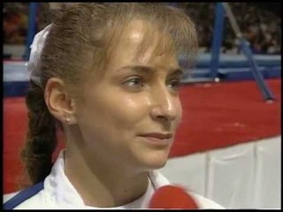 Shannon Miller Interview - 1996 Olympic Trials - Women - Day 2