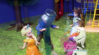 FROZEN Disney Elsa Causes Jack Frost Gio Away a Disney Frozen Toys Video Parody
