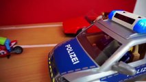KINDER MIT MINIBIKES AUF AUTOBAHN ERWISCHT - Polizei EINSATZ Playmobil Film deutsch Geschichte