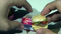 DIY: Mini Food McDonalds Burger & Fries with Coke (Miniature Cooking Sounds) (ASMR) (KIDS TOYS)