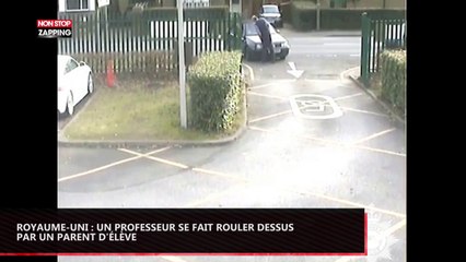 Royaume-Uni : un professeur se fait rouler dessus par un parent d'élève, la vidéo choc