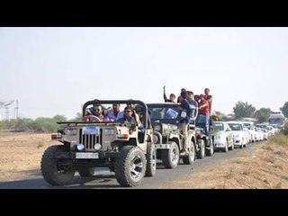 10000 गाड़ियों के साथ आ रही है राजपूतो की फ़ौज । सरकार के खिलाफ कर रहे है जमकर आंदोलन