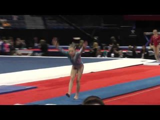 Sydney Johnson-Scharpf - Vault - 2013 P&G Championships - Jr. Women - Day 2
