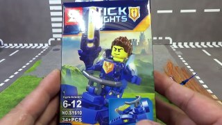 sy 넥소나이츠 클레이 얼티밋 미니피규어 레고 짝퉁 리뷰 Lego knockoff Nexonights clay ultimate minifigure