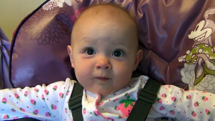 Funny Baby - My Baby Daughter Fake Sneezes On Command.more or less!