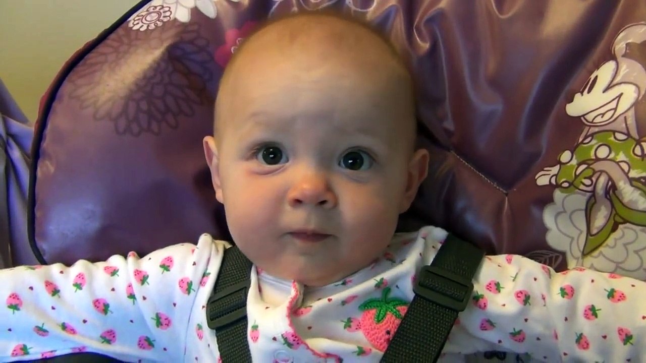 Funny Baby - My Baby Daughter Fake Sneezes On Command.more or less!