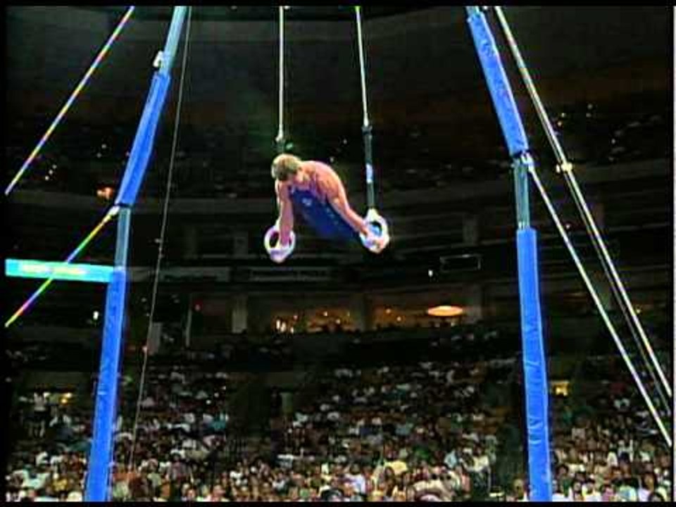 Mihai Bagiu - Still Rings - 1996 Olympic Trials - Men - Day 2