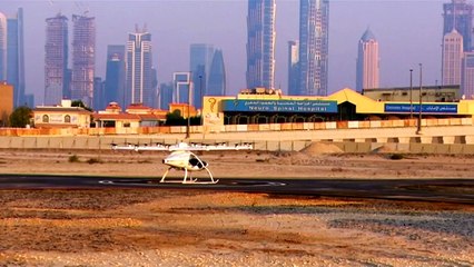 Dubaï teste pour la première fois un taxi volant sans pilote
