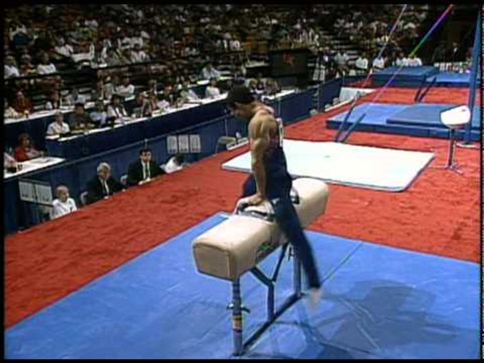 Jair Lynch - Pommel Horse - 1996 Olympic Trials - Men - Day 2