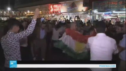 سكان أربيل يحتفلون بنتائج الاستفتاء حتى قبل إعلانها