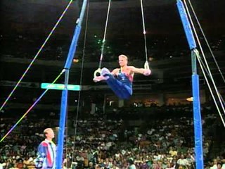 John Macready - Still Rings - 1996 Olympic Trials - Men - Day 2