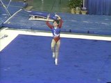 Karine Boucher - Floor Exercise - 1988 McDonald's American Cup - Finals