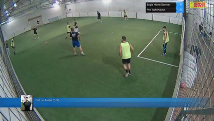 But de Julien (0-5) - Engie Home Service Vs Pro Tech Habitat - 25/09/17 19:00 - LIGUE 2