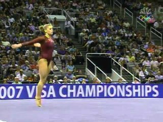 Alicia Sacramone - Floor Exercise - 2007 Visa Championships - Women - Day 2