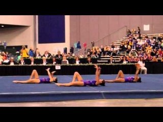 Sienna Colbert, Holli Morris & Crystal Johnston - 2011 Acro Nationals - Dynamic Routine