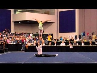 Cassandra Lim & Brian Kincher - 2011 Acro Nationals - Balance Routine