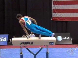 Guillermo Alvarez - Pommel Horse - 2007 Visa Championships - Men