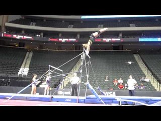 Shawn Johnson - 2011 Visa Championships Podium Training - Uneven Bars