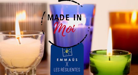 DIY by Emmaüs : fabriquez votre bougie vintage !