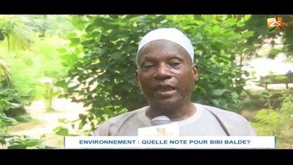 ENVIRONNEMENT : QUELLE NOTE POUR BIBI BALDE ?