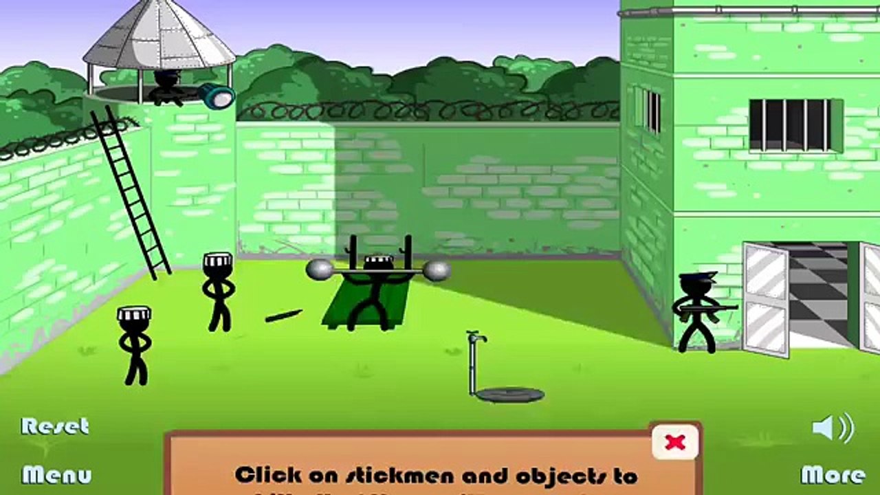 Prison Death Stickman Edition Walkthrough