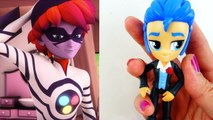 EVILLUSTRATOR Akumatized Miraculous Ladybug & Cat Noir Villain Custom Doll My Little Pony Tutorial