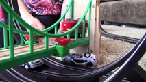 Thomas and Friends Playtime | Fast Lane Slot Cars Racing with Thomas Train | Playing with Trains