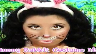 Cute Bunny Rabbit Costume Makeup!