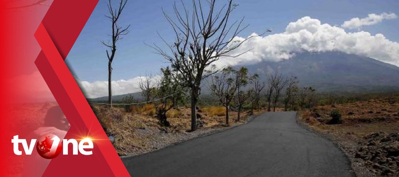 Aktivitas Vulkanik Gunung Agung Terus Meningkat
